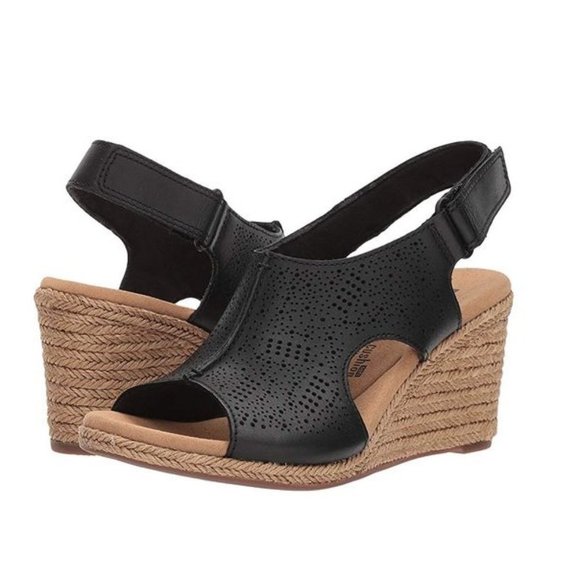 clarks lafley rosen wedge sandal